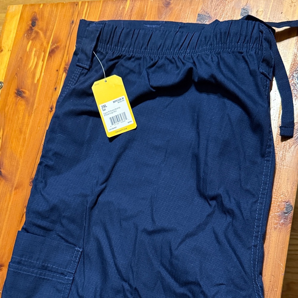 Carhartt Navy Ripstop Cargo Pants